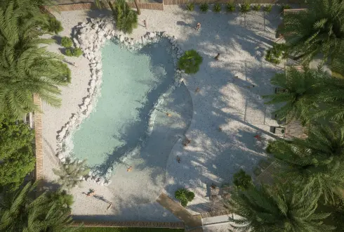 Your own private cove lagoon at home