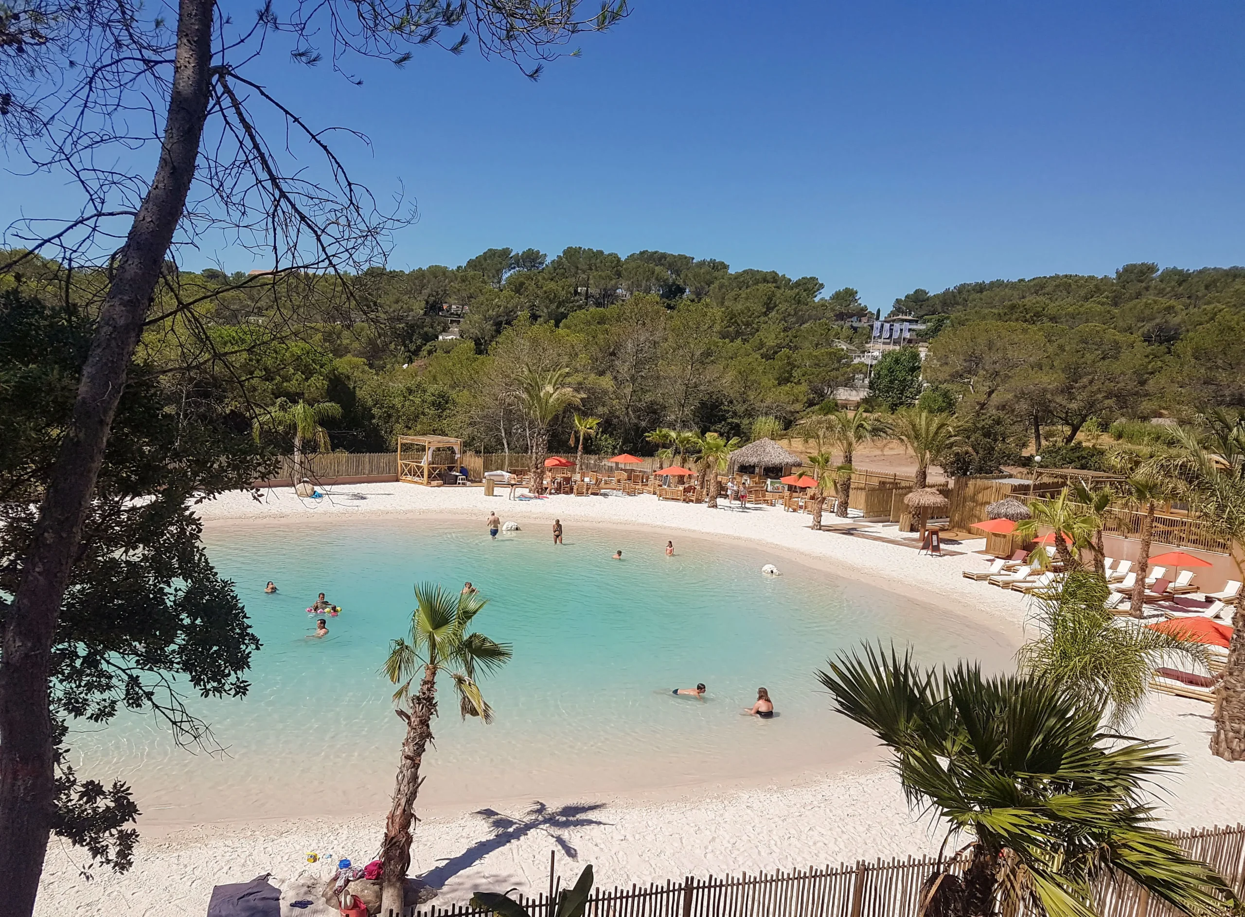 A swimming area designed for all visitors to enjoy