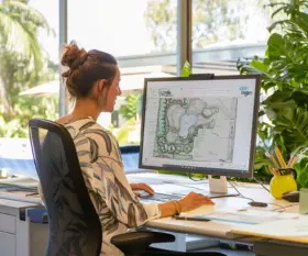 Plan-based lagoon design